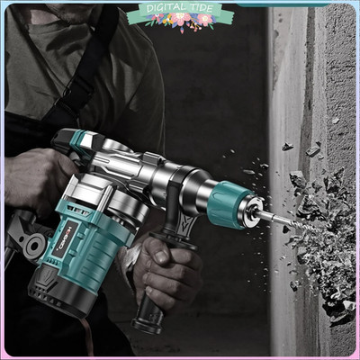 3-in-1 Multifunctional electric hammer and pickaxe  Industrial grade high power 