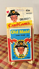 Vintage Old Maid Card Game New In Package Laffayette Indiana 47902