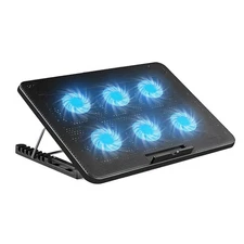 Laptop Cooling Pad Laptop Cooler with 6 Quiet Fans 7 Height & Wind Speed3984
