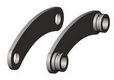 Side Tipping Banana Links (sold as a pair) for John Deere 50C ZTS