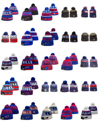 #ad Men#x27;s Bills Knitted Beanie Hat 2025 Woolen Winter Football Cap Unisex $16.88