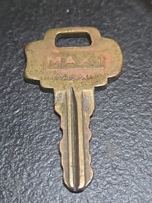 1pc - Fort Lock Maxi Key Code 500 Chicago Illinois Key (3D4)