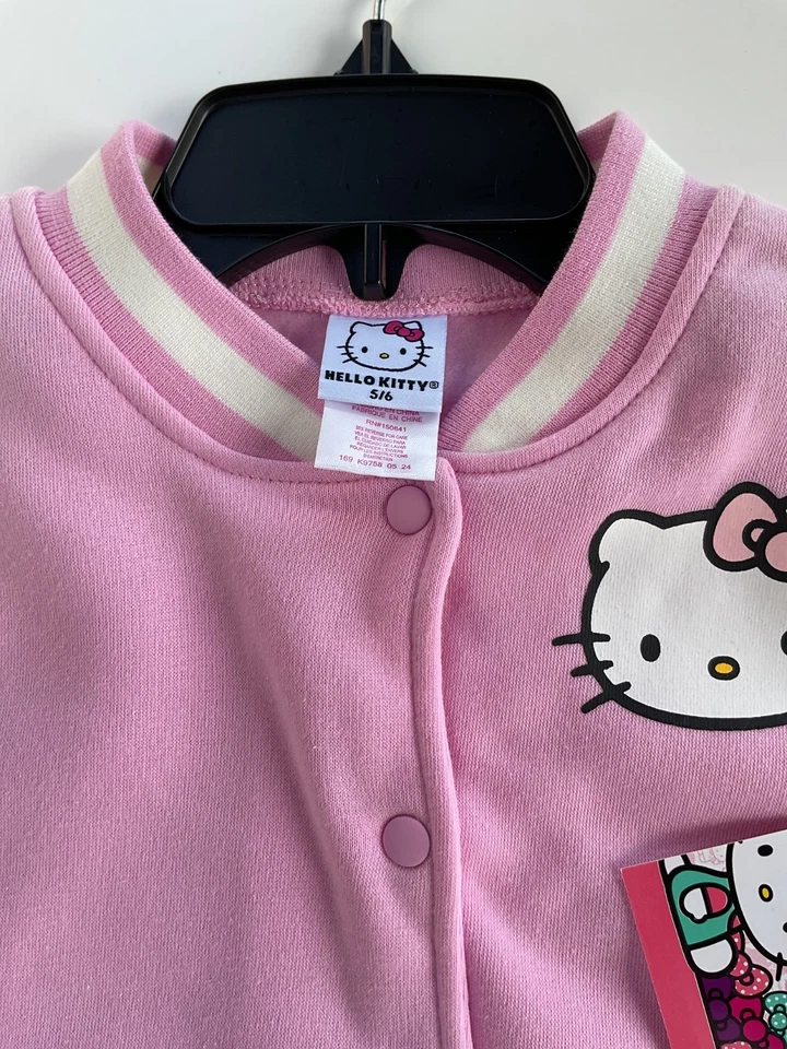 Chaqueta universitaria Hello Kitty, talla 5/6 Foto 2 de 4