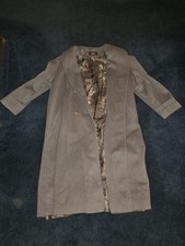 Alorna Women's Vintage Winter Coat Brown, Wool, USA Made