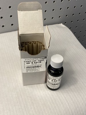 Moebius HP 1000 9103 Premium Synthetic Lubricating Oil 20 mL NOS