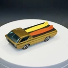 Vintage Hot Wheels Redline Deora Gold HK Base - Excellent Condition