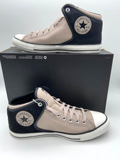 Converse Chuck Taylor All Star High Street Mid Gray Black A14294C Mens Shoes New