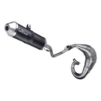 Leovince 50 Senda X-TREM Komplett-Auspuff X-FIGHT Black Edition 3228B