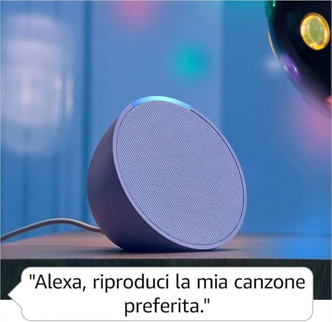 Echo Pop (Ultimo modello) | Altoparlante Bluetooth intelligente con Alexa. - Immagine 3 di 4