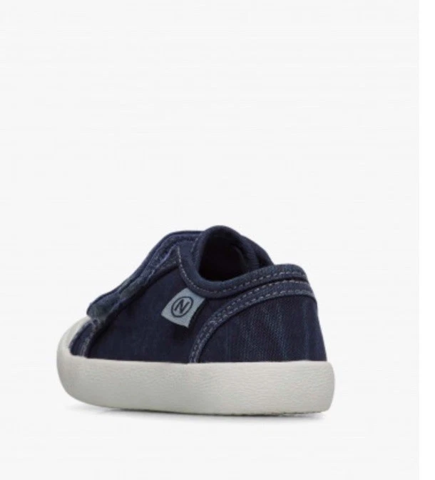 全新带盒 NATURINO SUMMER VL。 海军蓝面料运动鞋 — 第 4/4 张图片