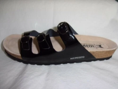 Mephisto Wedge Patent Leather Upper Clothing, Shoes & Accessories for Women