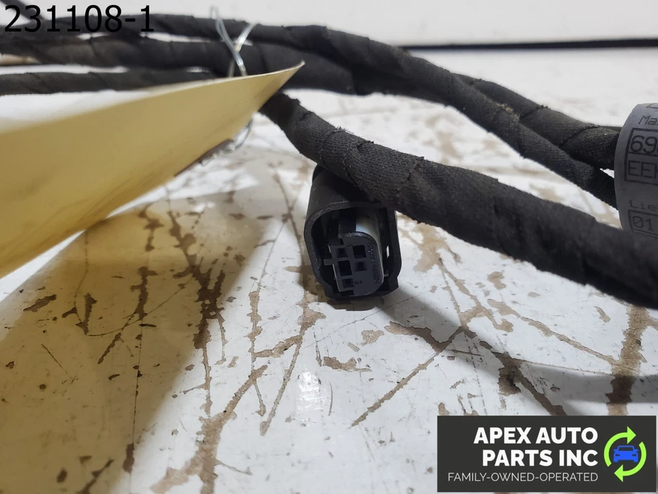 Arnés de cables trasero OEM 2007 BMW 750Li sensores de aparcamiento 14520491 Foto 3 de 4