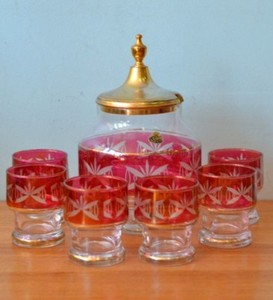 vintage italian drinking glasses