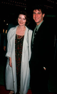 Beth Broderick Jonathan Silverman at the Premiere of Class Act- 1991 Old Photo