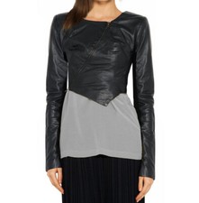Women Slimfit Cropped Stylish Side Zipped Biker Jacket, Fashion Jacket