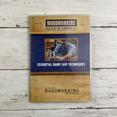 Woodworkers Guild of America DVD Essential Band Saw Techniques Woodworking