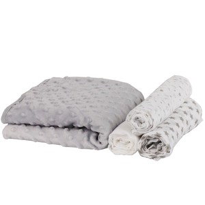 knotted muslin comforter