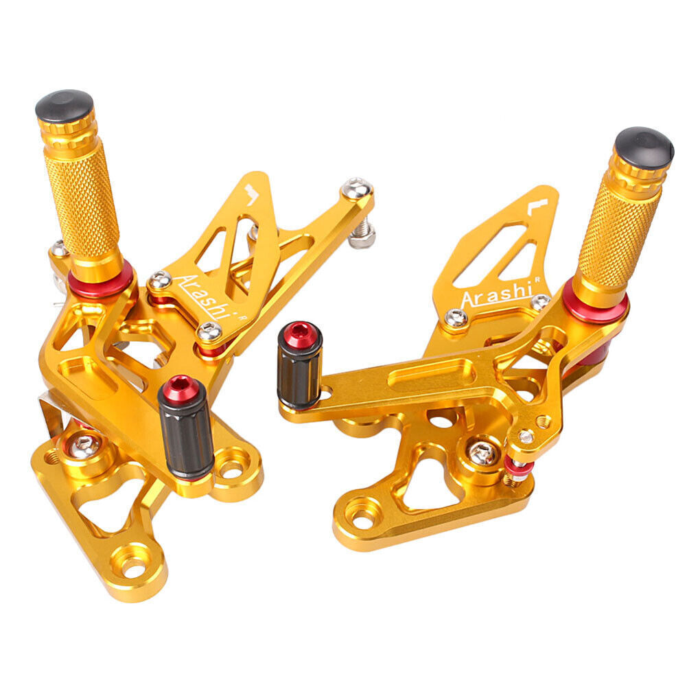 Adjustable Rear Set Footpegs Rearsets For YAMAHA FZ8 20102013 FZ1 2006