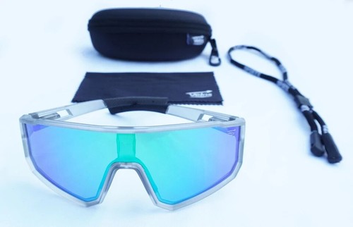 Velos™ Sports Sunglasses Baseball Cycling Polarized Mirror Lenses Gray/Green - Picture 2 of 6