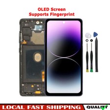 OLED For Samsung Galaxy S20 FE 4G G780 LCD Display Digitizer Touch Screen Frame