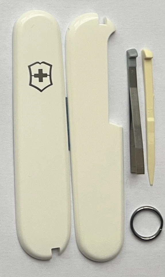 Victorinox Escalas 91 mm Juego Manijas Cubierta Empuñaduras SAK Foto 3 de 4