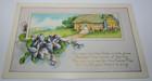 Early 1900's Easter Greeting Spring Antique Whitney Made Postcard Violets — photo 1