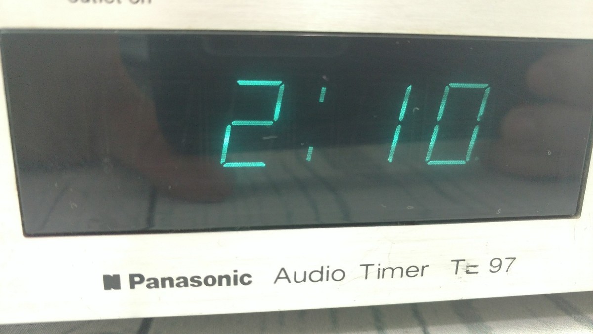 Vintage Panasonic TE 97 Audio Timer | eBay