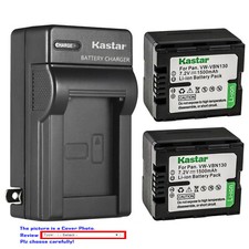 Kastar Battery AC Wall Charger for Panasonic VW-VBN070 VW-VBN130 VW-VBN260