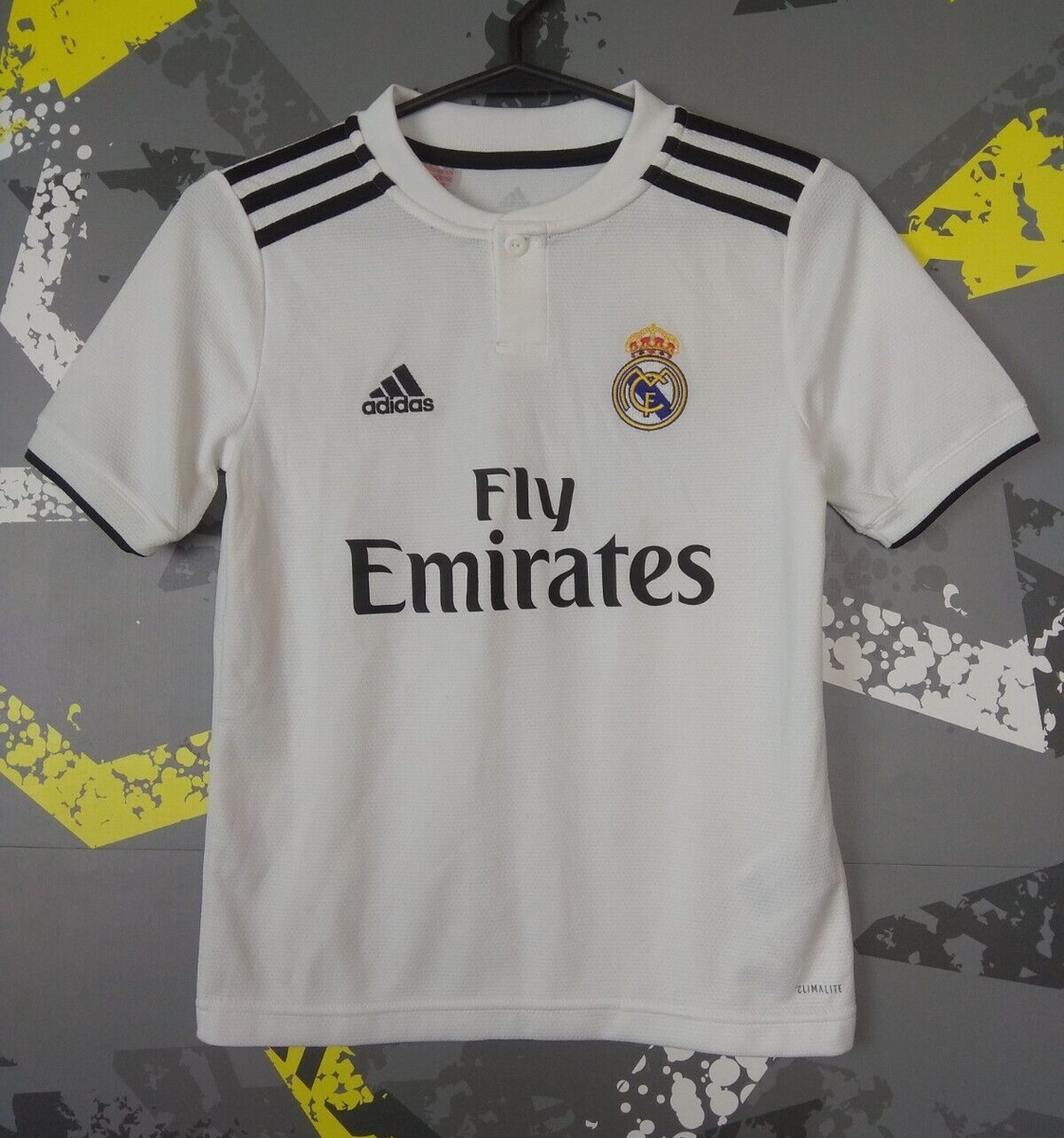 Real Madrid Home football shirt 2018 - 2019 Adidas CG0554 Kids