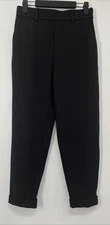 Splendid x Cella Women's Jane Fitted Black Trouser Dress Pants Size Large