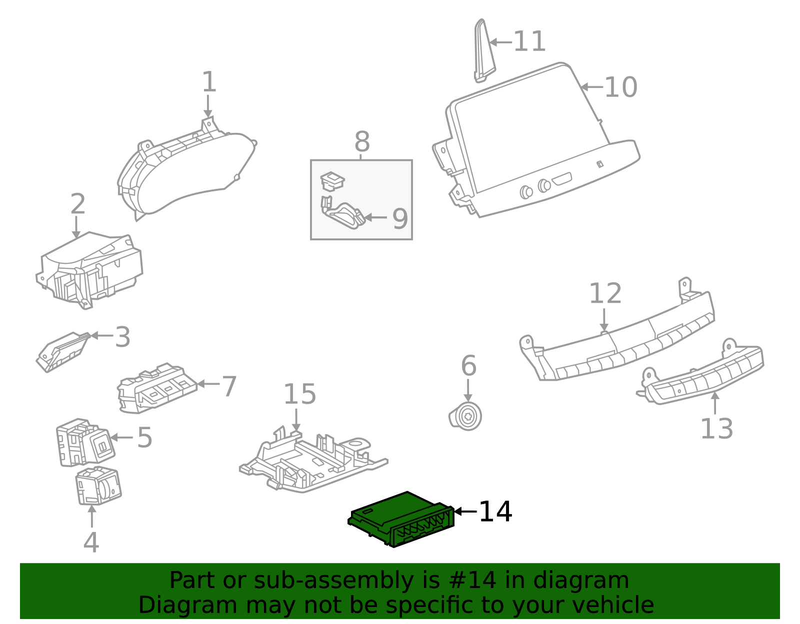 Genuine GM Body Control Module 13548775 | eBay