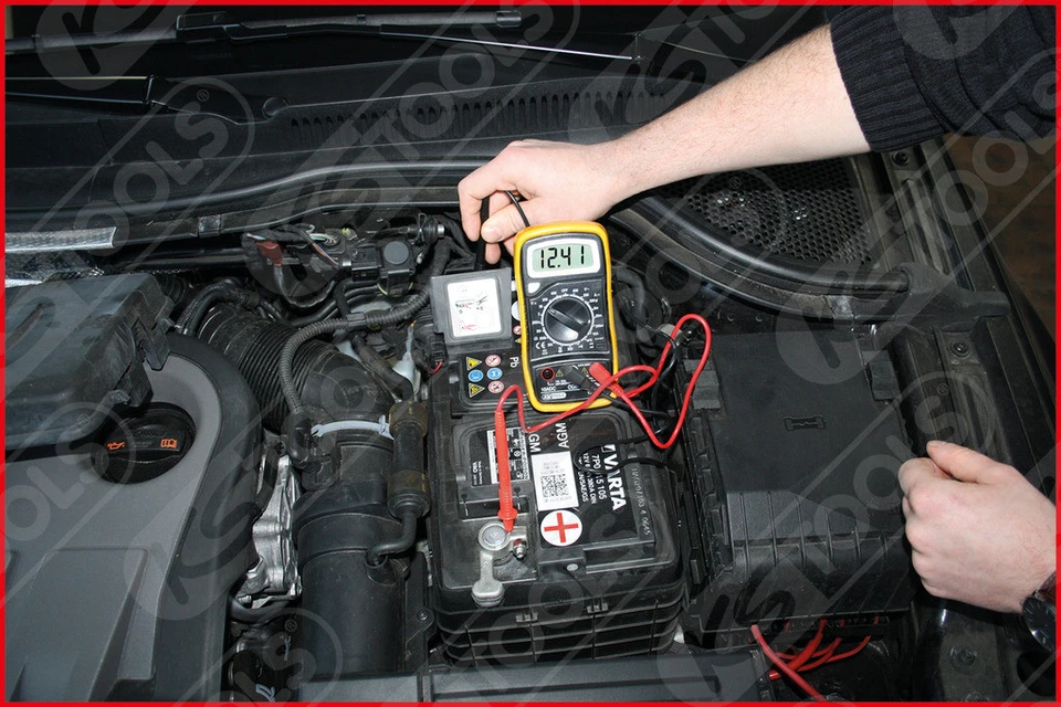 KS Tools Multimeter  KFZ-Bereich inkl. Prüfspitzen 150.1495 Diodenprüfung  - Bild 3 von 4