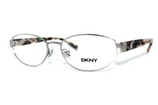 NEW DKNY DY5634 1029 SILVER HAVANA AUTHENTIC EYEGLASSES DONNA KARAN FRAMES 53MM