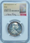 1952 NGC PR65 FS-403 Bugs Bunny Bill FIvaz Signed Label Franklin Half Dollar