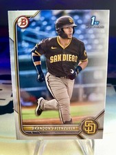 2022 Brandon Valenzuela Bowman Baseball Paper 1st Bowman #BP-28 San Diego Padres