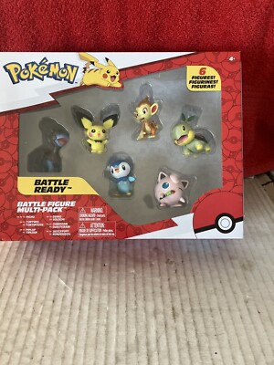 Pokémon Battle Figure Set - 6 Piece Playset - Includes 2'' Characters. DWK85