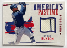 Byron Buxton 2022 Chronicles America's Pastime Swatches RED PATCH JERSEY Twins