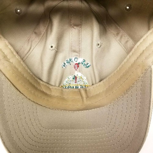 US OPEN 2013 Merion USGA Mens Khaki Embroidered Golf Hat Adjustable Strap EUC - Picture 6 of 7