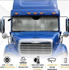 Ship On 0420 Semi Truck Windshield Sunshade 25 X 70 Inches Aluminum Foil