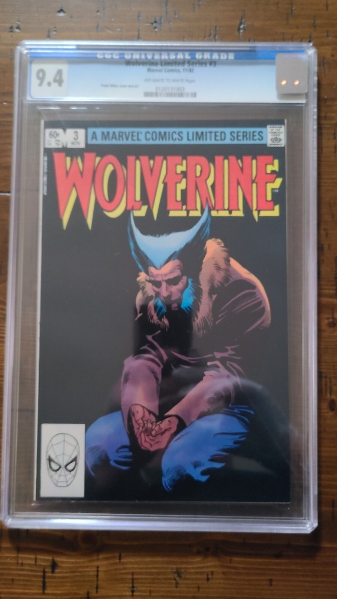 WOLVERINE Limited Series #1-4 🔥CGC Graded🔥 #1 9.2, #2 9.2, #3
