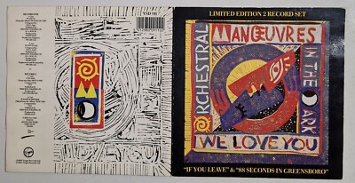 OMD ORCHESTRAL MANOEUVRES IN THE DARK We Love You 7 Doppel Single Gatefold RAR