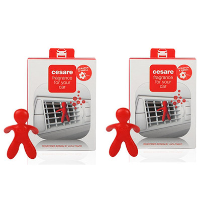 2Pcs Mr&Mrs Fragrance Cesare Car Air Freshener Long Lasting Peppermint Perfume  