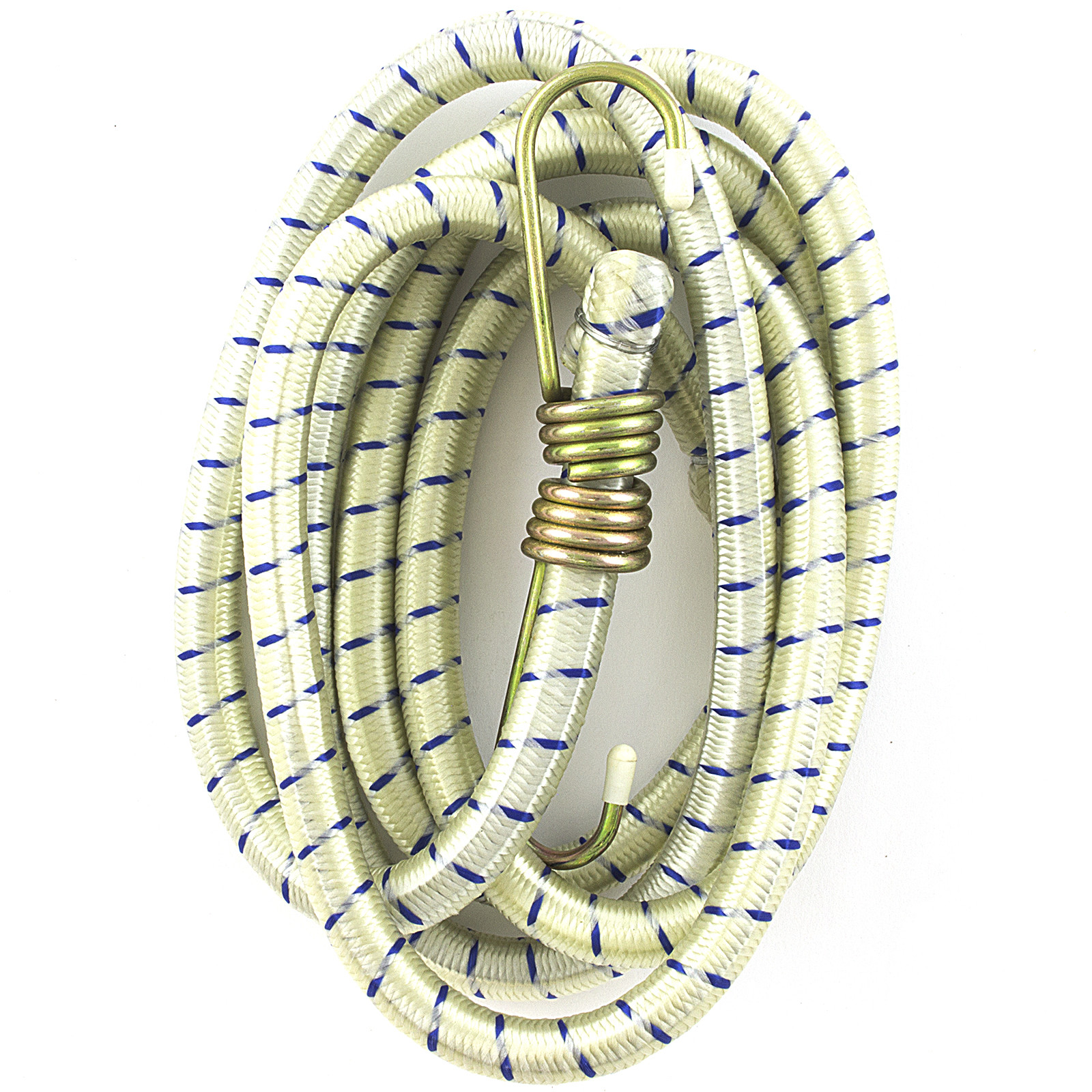 72" (6' ft) HEAVY DUTY RUBBER BUNGEE CORD STRAP w/ HOOKS Elastic Tarp