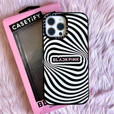 iPhone13 pro BLACK pink casetify case iPhone13 pro BLACK pink casetify case