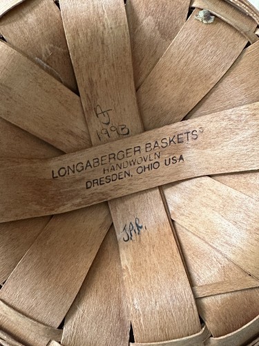 Longaberger Obstkorb & Protektor Vintage 1993 - Bild 5 von 7