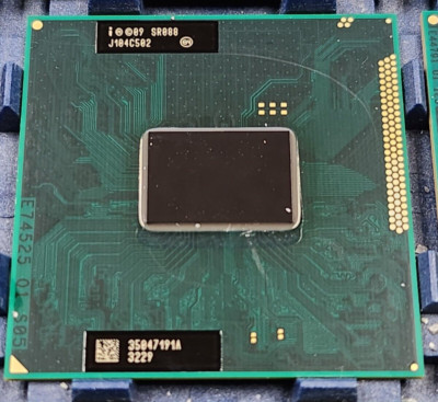 Intel Mobile Celeron  B810 SR088 1.60GHz Dual-Core Socket G2 PGA988B Laptop CPU