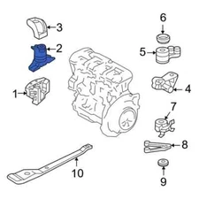 Genuine Ford Motor Mount 6L8Z6068CA