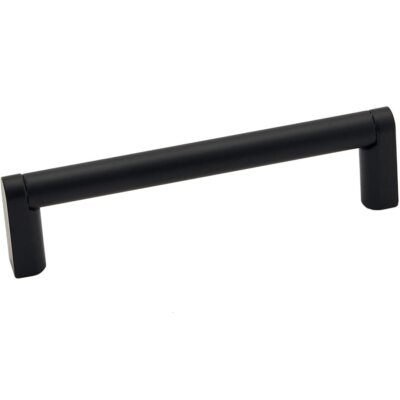 Alno A2804-4-MB Alta Moda 4'' Pull Smooth Bar Matte Black