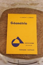 📚 Ancien livre scolaire Geometrie / Seconde / Lycée - G9
