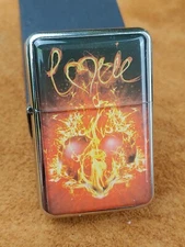 STAR-1 Steel Lighter - FIRERY LOVE HEART #L194 NEW in Gift Box!